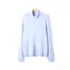 26 Suéter Juvenil Estilo Coreano Nuevo Otoño/Invierno Cuello Alto Holgado Capa Base Básica Suéter de Lana Relajado Puyuan