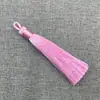 Yixiangfei 8cm Cuerda de Poliéster Anillo de Tracción Borla Pendientes de Poliéster Borla Nudo Chino Enderezado a Alta Temperatura Borla Colgante Venta al por Mayor