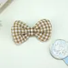 Lazo de Cintura a Cuadros Accesorios DIY Tela Lazos Hechos a Mano Accesorios para el Cabello Accesorios para Zapatos y Calcetines Accesorios para Ropa Infantil