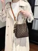 Bolso tipo cubo versátil de alta gama con estampado retro para mujer, modelo nuevo 2026, de alto valor, lujo ligero, para el trabajo, de hombro, cruzado