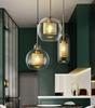 Lámpara de araña creativa para salón de uñas, lámpara industrial súper brillante para comedor comercial, lámpara decorativa simple estilo nórdico para cafetería, barbería