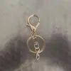 Chaveiro com fecho lagosta, conjunto de fechos lagosta de três peças, conjunto de fechos lagosta de quatro peças, acessórios para chaveiro de corrente de quatro seções atacado