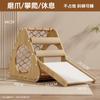 Suministro Directo de Fábrica Estructura de Escalada de Madera Maciza Nuevo Rascador de Uñas de Gato Auto-Placer Red de Escalada Poste Rascador para Gatos Juguete para Gatitos Dropshipping