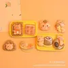 Accesorios DIY Hechos a Mano de Gelatina de Fresa de Gato de Dibujos Animados, Material Mayorista de Piezas Pequeñas de Resina de Pegamento de Crema