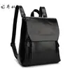 Mochila para Mujer de Gama Alta 2025 Nueva Otoño e Invierno Cuero Retro con Cera de Abeja Mochila para Mujer Moda Estudiante Universitaria Bolsa Escolar