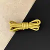 Venta al por mayor de fábrica Botas Baojie Zapatos de cuero Cordones para zapatos Botas militares Zapatos de caña alta Redondo 4.5 mm Poliéster Tejido Color puro Zapatos
