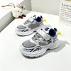 Zapatos Deportivos Casuales de Piel Cool Bee para Niños, Doble Malla, Otoño/Invierno 2026, para Niñas y Bebés, Zapatos de Correr de Doble Malla