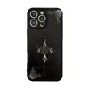 Funda de Cuero Tridimensional para Teléfono para iPhone 18 Pro Max, Adecuada para Apple 17, Marca de Moda Chrome Cross 13, Modelo Transfronterizo