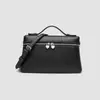 Bolsa Térmica LP19 Gigi Mesmo Estilo Bolsa Feminina Fashion Nova Primavera/Verão 2025 Padrão Avestruz Pequena Portátil de Ombro Transversal