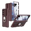 Para Samsung Z Fold5 Capa de Telefone Dobrável Dobradiça Criativa Personalizada Suporte Magnético Armadura Capa Protetora Fold5