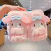 Fundas de Manga para Niños Sanrio para Otoño e Invierno, Fundas de Manga Cálidas Bordadas de Dibujos Animados Anti-Suciedad, Mangas Protectoras para Bebé, Fundas de Manga Lindas Estilo Coreano