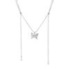 Deseo puro chica sexy ~ collar de mariposa negra nicho de lujo ligero alto sentido 2023 nueva cadena popular para clavícula accesorios femeninos