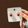 Novos brincos de moda feminina transfronteiriços, de alta qualidade, luxo leve, tarrachas e pendentes versáteis, acessórios estilosos e únicos em estoque