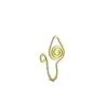 Comercio Electrónico Transfronterizo Punto Caliente Perforación Libre Moda Estilo Africano Forma de U Acero Inoxidable Joyería para Perforar Pinza para Nariz Anillo para Nariz