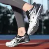 Novos Tênis de Pista e Campo para Competições Atléticas, Corridas de Curta Distância, Alunos do Ensino Médio para Provas de Ingresso Masculino e Feminino Treinamento Profissional de Pista e Campo Sapatos de Oito Crampons