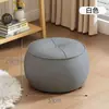 Banqueta, banco de casa, banquinho, pufe de luxo leve, banquinho de mesa de centro para sala de estar, banquinho pequeno para trocar de sapatos, banquinho redondo, sofá simples, banquinho em forma de abóbora
