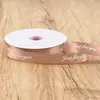 Rolo Grande 80 Jardas 2,5cm Fita de Poliéster Inglês Flor Fita para Embalagem de Presente Fita DIY Buquê Embalagem de Bolo