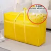 Bolsa de Mudanza de PE, Gran Capacidad, Resistente a la Humedad, Bolsa Gruesa para Guardar Colchas, Almacenamiento Doméstico, Bolsa para Mudanzas y Viajes