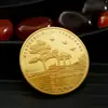 Moedas de Ouro de Reconhecimento Corporativo Moedas Personalizadas de Aposentadoria de Funcionários Moedas de Prata Esterlina Celebração de Formatura Escolar Moedas Comemorativas de Metal Personalizadas