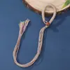 Cuerda de Hilo de Algodón Estilo Tíbet para Campanilla de Viento de Cáscara de Fruta, Cuerda Trenzada Colorida Hecha a Mano, Llavero, Colgante de Joyería Semi-Terminado, Venta al por Mayor desde el Fabricante