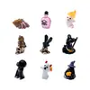 Figuras de fantasma Ceifeiro da Morte Halloween novas e criativas transfronteiriças, enfeites decorativos fofos DIY, acessórios para pendurar e miniaturas