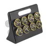 Juego de Especias Estilo Lujo con Frascos de Vidrio para Condimentos, Suministros de Cocina Sellados y a Prueba de Humedad, Estante de Almacenamiento para Juego de Frascos de Especias al por Mayor