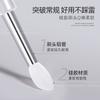Internet celebridade novo estilo esfregar pó borra unha transparente silicone stick magic mirror pó Aurora smear pó com tampa ferramenta conveniente