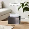 Caixa de Lenços de Aço Inoxidável Rose Gold À Prova d'Água e de Ferrugem Atacado Personalizado Caixa de Armazenamento para Decoração de Mesa
