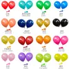 Globos Redondos Transfronterizos de 5 pulgadas, Látex Grueso Mate de 1g Macaron Retro Decoraciones para Eventos de Cumpleaños Fiestas Festivas