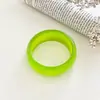 Pulseras de Resina Perlada Coloridas Europeas y Americanas Pulseras Redondas Sencillas Venta Caliente Transfronteriza de Comercio Exterior Joyería Sencilla