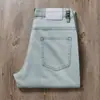 Jeans de Pierna Recta para Hombre, Estilo Nuevo de Verano 2026, Azul Claro, Algodón Elástico, Suaves, Transpirables, Casuales, Modernos