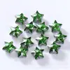 Broca de garra estrela de cinco pontas/Broca de vidro cristalino/Broca de garra costurada à mão/DIY/Vestido de noiva/Grampo de cabelo/Acessórios
