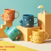 Taza de plástico simple para enjuague bucal al por mayor 2 yuanes tienda departamental taza de plástico para lavar baño del hogar taza de plástico para adulto para cepillarse enjuague bucal