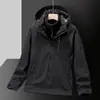 Jaqueta de Caminhada 3 em 1 Masculina e Feminina, à Prova de Vento e Impermeável, com Forro de Fleece Removível, Casaco de Outdoor para Casal