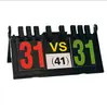 Marcador de Juego Marcador de Baloncesto Marcador de Fútbol Bádminton Marcador de Volteo Marcador de Tenis de Mesa Temporizador