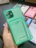 Nueva Funda de Teléfono Integrada de TPU con Ranura para Tarjeta 14 Cuatro Esquinas 13 Anti-Caídas TPU Apple 17 Pro Max Funda Protectora 16 15