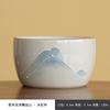 Taza de té maestro cerámica kung fu taza individual taza de té pintada a mano juego de té Yuanshan marea nacional Montaña Río nuevo chino mesa de hielo