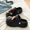 Zuecos de EVA de Venta Caliente para Exteriores que Aumentan la Altura para la Temporada de Regreso a Clases, Sandalias Cerradas Elegantes y Modernas para Playa, Antideslizantes y Transpirables para Mujer