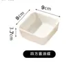 Pequeno Prato de Molho de Cerâmica para Uso Doméstico, Prato para Molho de Soja, Prato para Vinagre, Prato para Dumpling, Prato para Petiscos de KTV, Prato para Molho para Mergulhar para Uso em Restaurante de Hot Pot