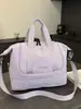 Bolsa de Viagem Expansível Feminina Grande Capacidade Armazenamento de Viagem de Curta Distância Bolsa de Bagagem Portátil Leve Cross-Body Esportiva Fitness