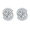 Pendientes de tesoro de colores europeos y americanos, pendientes de plata de ley 925, diseño de nicho de circonita de moda, estilo ins, pendientes de piedra de doce cumpleaños