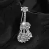 Broches Musicales Compactos de Moda Estilo Coreano Accesorios Tarjeta Cardigan Traje Chaqueta Broche de Pedrería Pin de Solapa Joyería para Mujeres