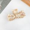 Berphia - Nuevos accesorios para el cabello con clip retro de ácido acético, horquilla con lazo, pinza de tiburón sencilla y elegante para mujer.