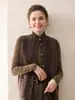 Nueva Chaqueta Chaleco de Punto sin Mangas Otoño/Invierno 2026 Cárdigan para Mujer de Punto Corto de un Solo Botón Versátil para Mujer