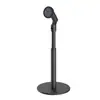 Soporte de metal para teléfono de alta resistencia para escritorio, altura ajustable, multifuncional, adecuado para tomas cenitales, transmisiones en vivo, maratones de series y uso universal para usuarios perezosos