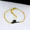 Moderna Cadena para Clavícula de Ganso y Pato Estilo Coreano para Mujer, Versátil y de Alta Gama, Exquisita y que No se Desvanece, Cadena de Amistad