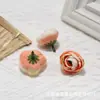 Capullos de Flores Artificiales Mini DIY, Flores Falsas para Decoración de Bodas, Flores Decorativas Hechas a Mano, Accesorios de Flores para Pasadores