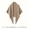 Bufanda Triangular de Cachemira para Mujer Ropa de Abrigo Bufanda Gruesa Pesada Suave Pegajosa Agradable a la Piel Diseño Jaspeado Protección contra el Frío Calentador de Cuello Chal