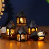 Linterna de Calabaza Estilo Castillo de Halloween Bolso Infantil Linterna de Halloween Adornos Colgante Decorativo de Halloween Accesorios