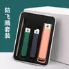 Tijeras Oblicuas Anti-Salpicaduras Personalizadas Cortauñas Cortauñas para Uñas de Cristal con Caja de Hoja de Lata Herramientas de Manicura